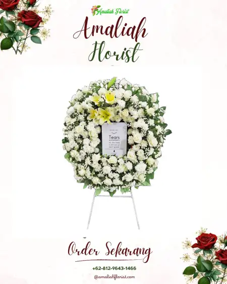 Krans Bunga Duka Kayupuring